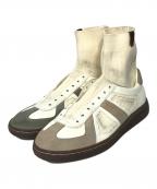 FOOT INDUSTRYフットインダストリー）の古着「ソックススニーカー」｜ベージュ