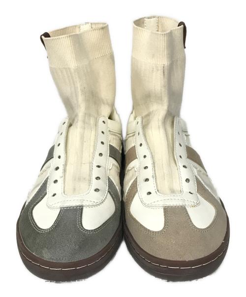 FOOT INDUSTRY（フットインダストリー）FOOT INDUSTRY (フットインダストリー) ソックススニーカー ベージュ サイズ:39の古着・服飾アイテム