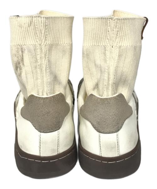 FOOT INDUSTRY（フットインダストリー）FOOT INDUSTRY (フットインダストリー) ソックススニーカー ベージュ サイズ:39の古着・服飾アイテム