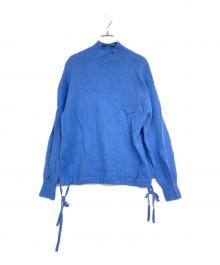 theory（セオリー）の古着「カシミア混ハイネックニット」｜ブルー