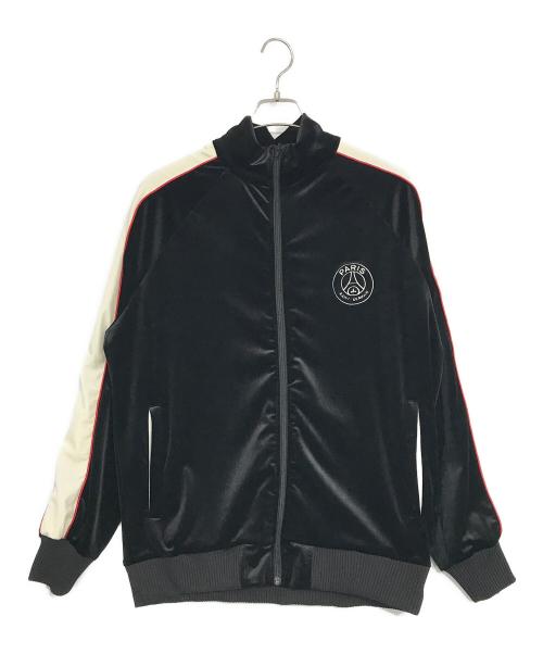 Paris Saint-Germain（パリサンジェルマン）Paris Saint-Germain (パリサンジェルマン) JP VELOR TOP BK ブラック サイズ:Lの古着・服飾アイテム