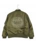 Paris Saint-Germain (パリサンジェルマン) MA-1 ブルゾン カーキ サイズ:M：8000円