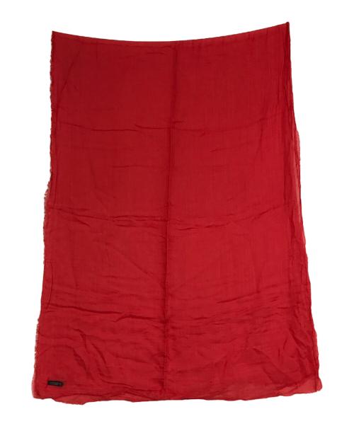 FALIERO SARTI（ファリエロサルティ）Faliero Sarti (ファリエロサルティ) カシミヤ混ストール レッドの古着・服飾アイテム