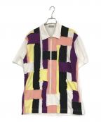 COMME des GARCONS HOMMEコムデギャルソン オム）の古着「ジップシャツ」｜マルチカラー