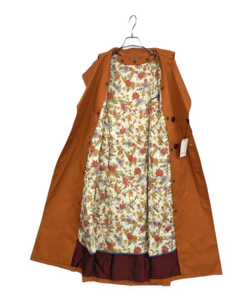 beautiful people（ビューティフルピープル）beautiful people (ビューティフルピープル) ultimate pima twill skinny trench coat オレンジ サイズ:36の古着・服飾アイテム