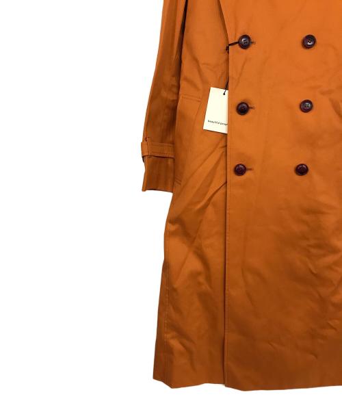 beautiful people（ビューティフルピープル）beautiful people (ビューティフルピープル) ultimate pima twill skinny trench coat オレンジ サイズ:36の古着・服飾アイテム