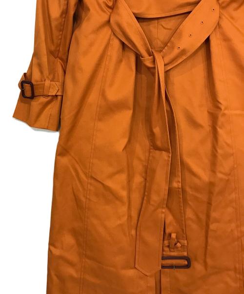 beautiful people（ビューティフルピープル）beautiful people (ビューティフルピープル) ultimate pima twill skinny trench coat オレンジ サイズ:36の古着・服飾アイテム