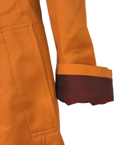beautiful people（ビューティフルピープル）beautiful people (ビューティフルピープル) ultimate pima twill skinny trench coat オレンジ サイズ:36の古着・服飾アイテム
