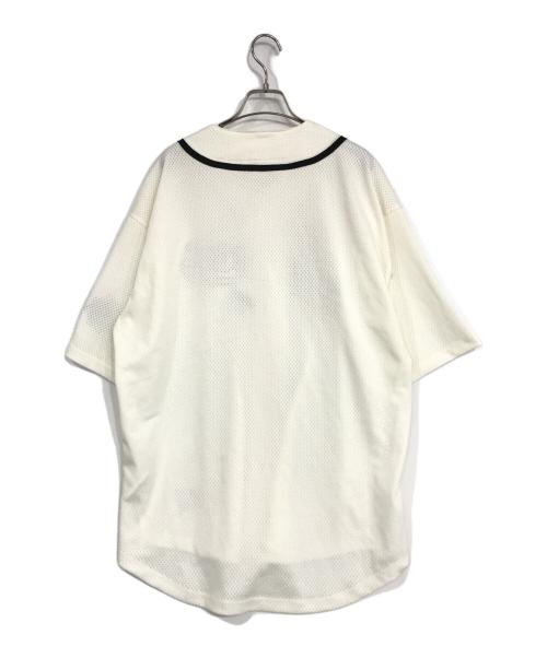 AVIREX（アヴィレックス）AVIREX (アヴィレックス) ベースボールシャツ ホワイト サイズ:Mの古着・服飾アイテム