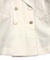 中古・古着 MICA&DEAL (マイカアンドディール) ダブルボタンテーラードジャケット アイボリー サイズ:F：6000円