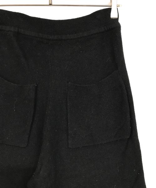 ETRE TOKYO（エトレトウキョウ）ETRE TOKYO (エトレトウキョウ) ニットジョガーパンツ ブラック サイズ:Mの古着・服飾アイテム