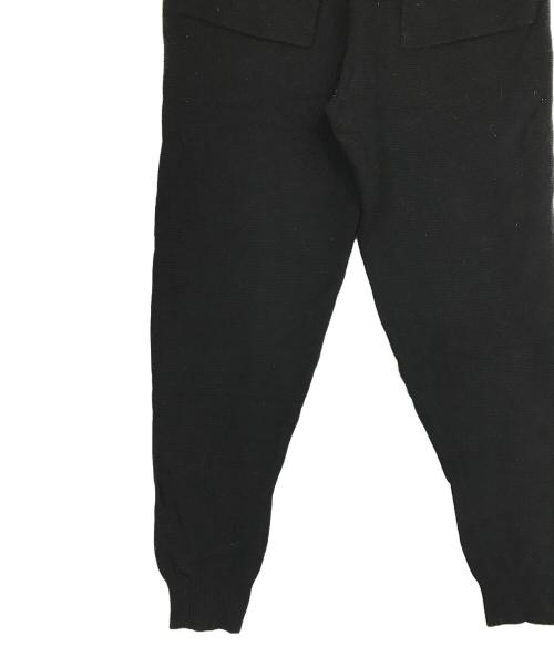 ETRE TOKYO（エトレトウキョウ）ETRE TOKYO (エトレトウキョウ) ニットジョガーパンツ ブラック サイズ:Mの古着・服飾アイテム
