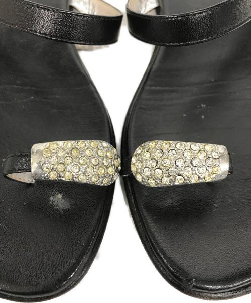 il Sandalo of Capri（イル・サンダロ・オブ・カプリ）il sandalo of capri (イル・サンダロ・オブ・カプリ) サンダル ブラック サイズ:36の古着・服飾アイテム