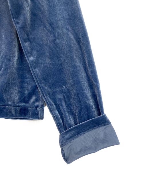 SLOBE IENA（スローブ イエナ）SLOBE IENA (スローブ イエナ) ベロアスナップカーディガン ブルー サイズ:表記無しの古着・服飾アイテム