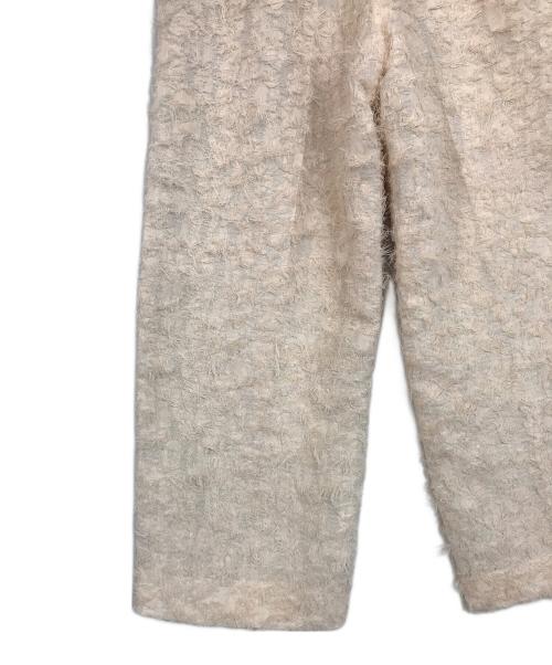 BEAUTY&YOUTH（ビューティーアンドユース）BEAUTY&YOUTH (ビューティーアンドユース) フリンジ バックゴムパンツ ベージュ サイズ:Sの古着・服飾アイテム