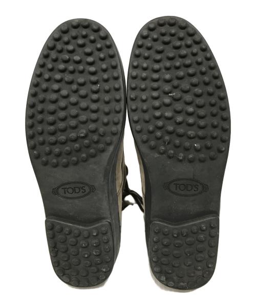 TOD'S（トッズ）TOD'S (トッズ) レースアップブーツ ブラウン サイズ:6　1/2の古着・服飾アイテム