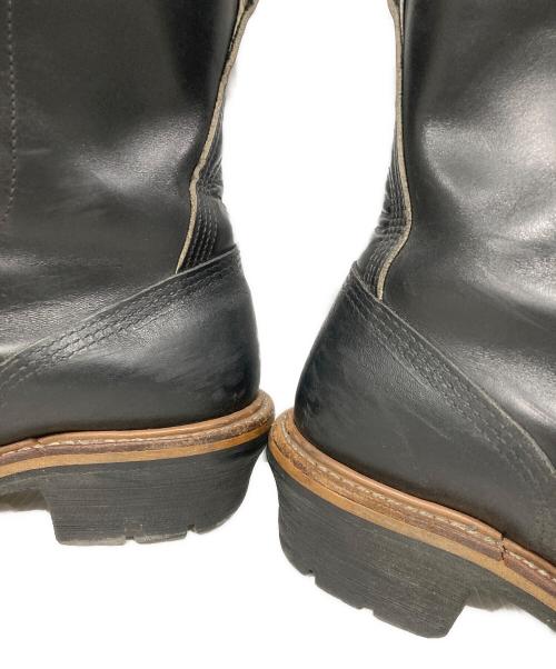 RED WING（レッドウィング）RED WING (レッドウィング) 90sロガーブーツ ブラック サイズ:7Dの古着・服飾アイテム