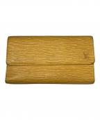 LOUIS VUITTONルイ ヴィトン）の古着「ポルトトレゾールインターナショナル」｜タッシリイエロー