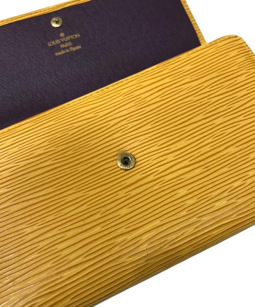LOUIS VUITTON（ルイ ヴィトン）LOUIS VUITTON (ルイ ヴィトン) ポルトトレゾールインターナショナル タッシリイエローの古着・服飾アイテム