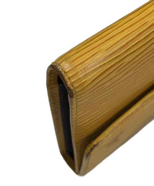 LOUIS VUITTON（ルイ ヴィトン）LOUIS VUITTON (ルイ ヴィトン) ポルトトレゾールインターナショナル タッシリイエローの古着・服飾アイテム