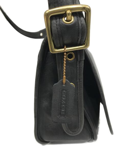 COACH（コーチ）COACH (コーチ) オールドショルダーバッグ ブラックの古着・服飾アイテム