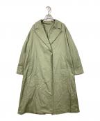 JOURNAL STANDARD relumeジャーナルスタンダード レリューム）の古着「オーガニックコットン混イージーコート」｜黄緑