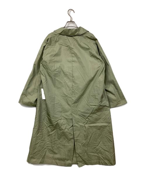 JOURNAL STANDARD relume（ジャーナルスタンダード レリューム）JOURNAL STANDARD relume (ジャーナルスタンダード レリューム) オーガニックコットン混イージーコート 黄緑 サイズ:38の古着・服飾アイテム