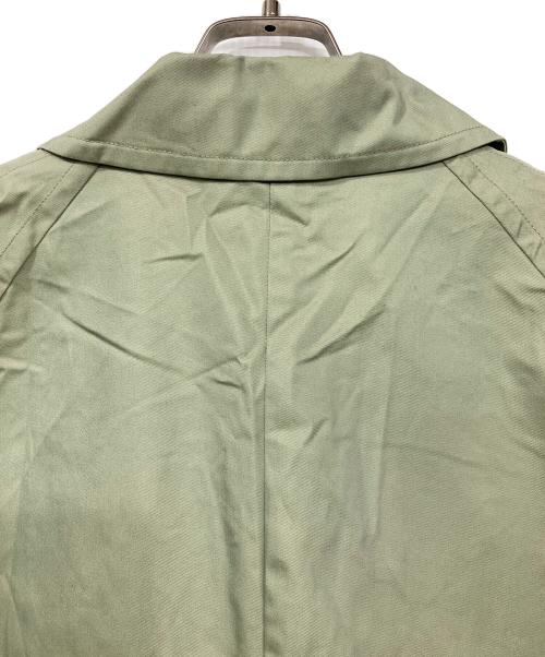 JOURNAL STANDARD relume（ジャーナルスタンダード レリューム）JOURNAL STANDARD relume (ジャーナルスタンダード レリューム) オーガニックコットン混イージーコート 黄緑 サイズ:38の古着・服飾アイテム