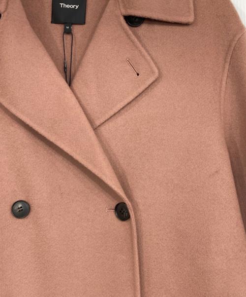 theory（セオリー）theory (セオリー) Pコート ブラウン サイズ:Mの古着・服飾アイテム