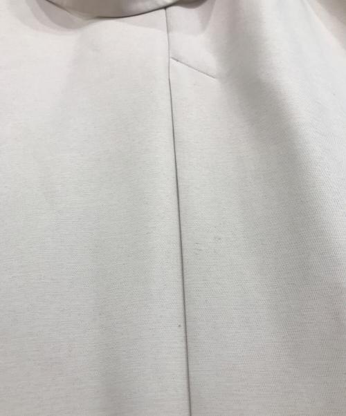 Noble（ノーブル）Noble (ノーブル) トリプルクロスワイドカラーロングコート アイボリー サイズ:Mの古着・服飾アイテム