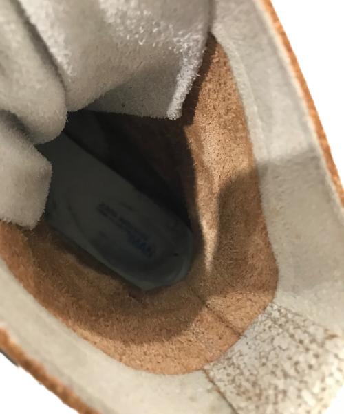 JUNYA WATANABE MAN（ジュンヤワタナベマン）JUNYA WATANABE MAN (ジュンヤワタナベマン) クラック加工レースアップブーツ ホワイト サイズ:27の古着・服飾アイテム