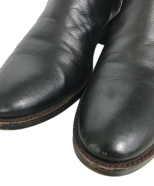 MARGARET HOWELL idea（マーガレット ハウエル アイディア）MARGARET HOWELL idea (マーガレット ハウエル アイディア) サイドゴアブーツ ブラック サイズ:23 1/2の古着・服飾アイテム