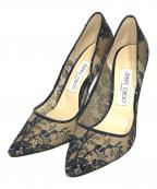 JIMMY CHOOジミーチュウ）の古着「ROMY 100」｜ネイビー