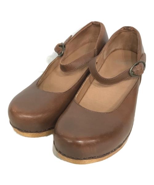 dansko（ダンスコ）Dansko (ダンスコ) ヒールストラップシューズ ブラウン サイズ:39の古着・服飾アイテム