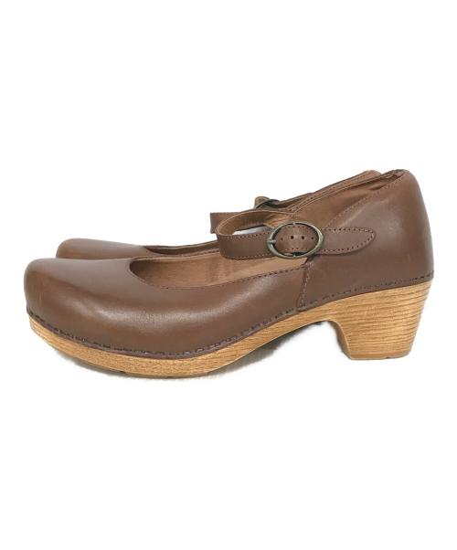 dansko（ダンスコ）Dansko (ダンスコ) ヒールストラップシューズ ブラウン サイズ:39の古着・服飾アイテム