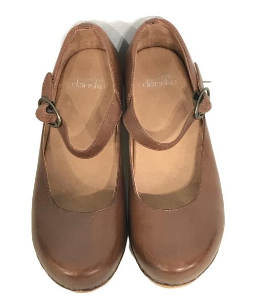 dansko（ダンスコ）Dansko (ダンスコ) ヒールストラップシューズ ブラウン サイズ:39の古着・服飾アイテム