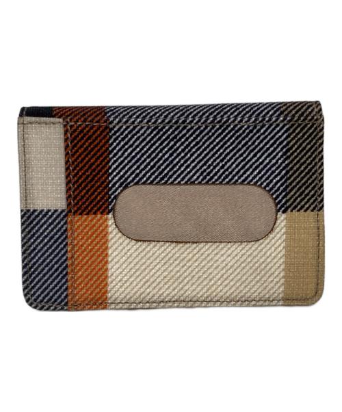 BLUE LABEL CRESTBRIDGE（ブルーレーベルクレストブリッジ）BLUE LABEL CRESTBRIDGE (ブルーレーベルクレストブリッジ) カードケース ブラウンの古着・服飾アイテム