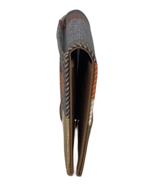 BLUE LABEL CRESTBRIDGE（ブルーレーベルクレストブリッジ）BLUE LABEL CRESTBRIDGE (ブルーレーベルクレストブリッジ) カードケース ブラウンの古着・服飾アイテム