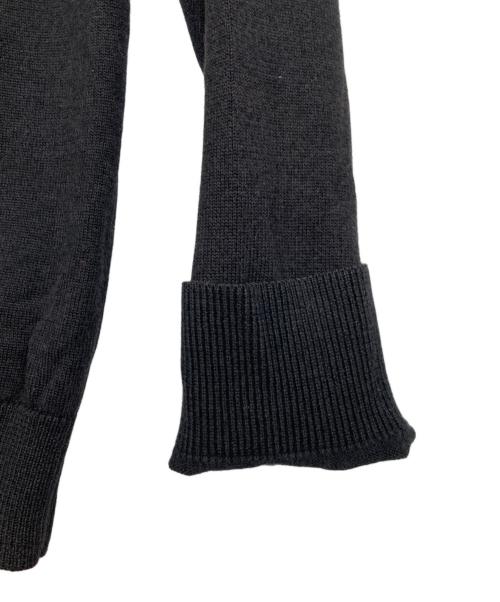 FRED PERRY（フレッドペリー）FRED PERRY (フレッドペリー) ロゴカーディガン ブラック サイズ:XSの古着・服飾アイテム