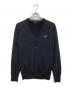 FRED PERRY（フレッドペリー）の古着「ロゴカーディガン」｜ブラック