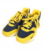 NIKEナイキ）の古着「Women's Air Max 1 PRM "Head to Head"」｜イエロー×ネイビー