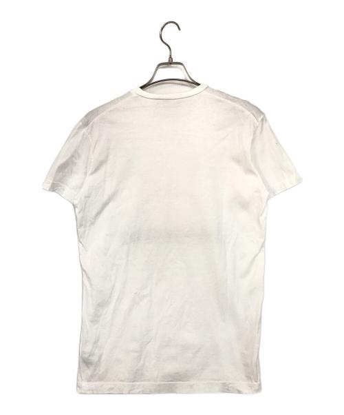 DSQUARED2（ディースクエアード）DSQUARED2 (ディースクエアード) プリントTシャツ ホワイト サイズ:Sの古着・服飾アイテム