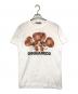 DSQUARED2（ディースクエアード）の古着「プリントTシャツ」｜ホワイト