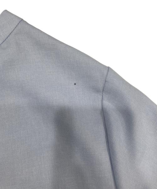 UNITED TOKYO（ユナイテッドトーキョー）UNITED TOKYO (ユナイテッドトーキョー) ピンタックブラウス ブルーの古着・服飾アイテム