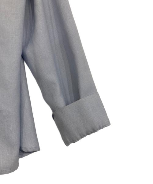 UNITED TOKYO（ユナイテッドトーキョー）UNITED TOKYO (ユナイテッドトーキョー) ピンタックブラウス ブルーの古着・服飾アイテム