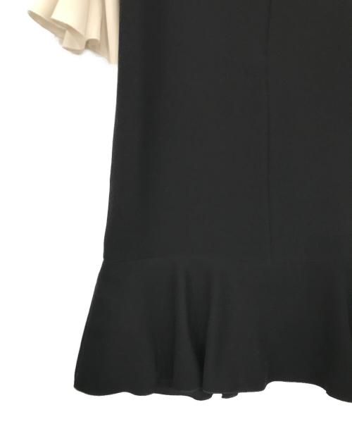 Maglie le cassetto（マーリエ ル カセット）Maglie le cassetto (マーリエ ル カセット) フレアワンピース ブラック サイズ:SZIE 7の古着・服飾アイテム