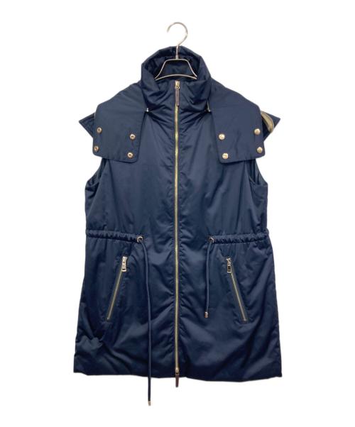 Max Mara WEEK END LINE（マックスマーラ ウイークエンドライン）Max Mara WEEK END LINE (マックスマーラ ウイークエンドライン) カシミヤ中綿 ベスト ネイビー サイズ:38の古着・服飾アイテム