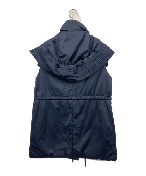 Max Mara WEEK END LINE（マックスマーラ ウイークエンドライン）Max Mara WEEK END LINE (マックスマーラ ウイークエンドライン) カシミヤ中綿 ベスト ネイビー サイズ:38の古着・服飾アイテム
