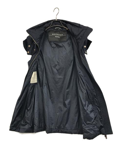 Max Mara WEEK END LINE（マックスマーラ ウイークエンドライン）Max Mara WEEK END LINE (マックスマーラ ウイークエンドライン) カシミヤ中綿 ベスト ネイビー サイズ:38の古着・服飾アイテム