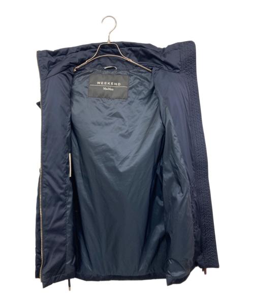 Max Mara WEEK END LINE（マックスマーラ ウイークエンドライン）Max Mara WEEK END LINE (マックスマーラ ウイークエンドライン) カシミヤ中綿 ベスト ネイビー サイズ:38の古着・服飾アイテム